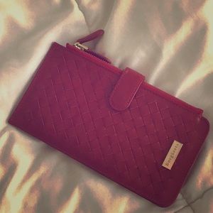 NWOT BORGASETS LEATHER WALLET